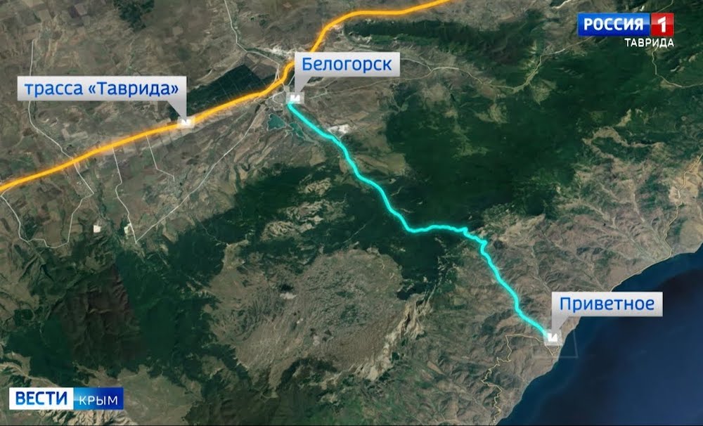 Новая магистраль свяжет «Тавриду» и Южный берег Крыма Новая магистраль свяжет «Тавриду» и Южный берег Крыма