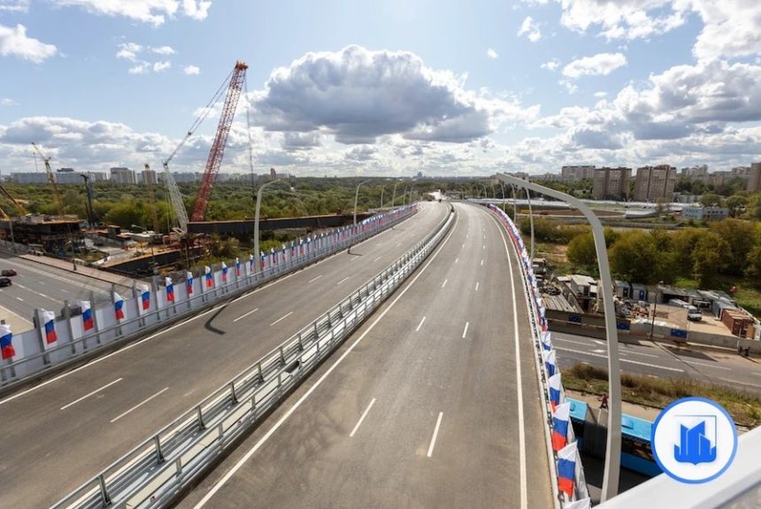 Эстакаду съезда на Каширское шоссе с МСД откроют в столице в мае 2024 года Эстакаду съезда на Каширское шоссе с МСД откроют в столице в мае 2024 года