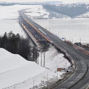 На трассе М-12 открылся новый мост через Волгу