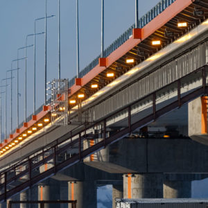 Проезд по мосту через Волгу на трассе М-12 временно сделали бесплатным