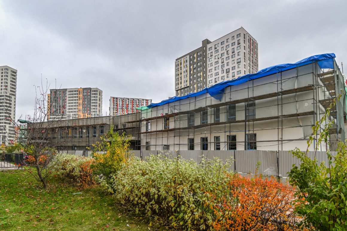 Завершается строительство детского сада на 225 мест в квартале «Новая Звезда»