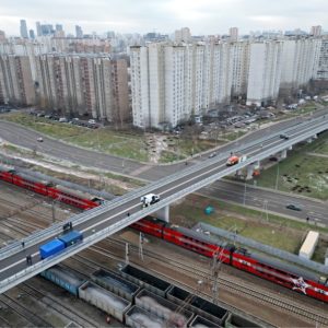 Более 100 путепроводов построили и реконструировали в столице с 2011 года